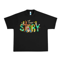 Black True Story Urban Heavy Tee - CowhideDigitalArt