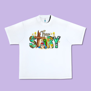 True Story Urban Heavy Tee Designed By Cowhidedigitalart