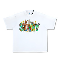 White True Story Urban Heavy Tee - CowhideDigitalArt