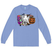 Colony Blue boo Long Sleeve Tee - SublimationCraftShop