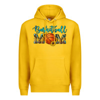Lemon western leopard camouflage sunflowers glitter mom basketball Premium Hoodie - Artiststas
