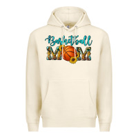 Tofu western leopard camouflage sunflowers glitter mom basketball Premium Hoodie - Artiststas