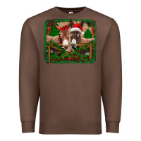 Chestnut christmas donkeys Premium Sweatshirt - Jasminsmagicworld