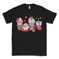 Black valentines day coffee cups Classic Tee - OliviaCreatesArt