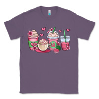 Lavender valentines day coffee cups Classic Tee - OliviaCreatesArt