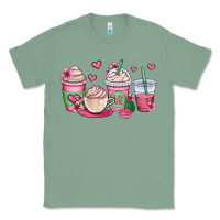 Sage valentines day coffee cups Classic Tee - OliviaCreatesArt