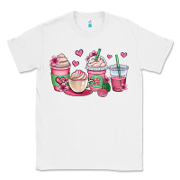 White valentines day coffee cups Classic Tee - OliviaCreatesArt