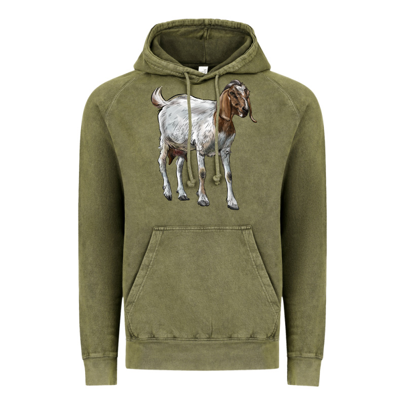 Boer Goat Vintage Hoodie by LillyAllenDesigns | Teevron