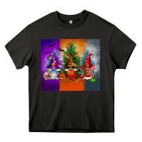 Asphalt halloween gnomes Heavy Core Tee - FaDigitalArtStudio
