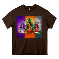 Halloween Gnomes Heavy Core Tee | Teevron