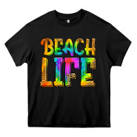 Black beach life Heavy Core Tee - Jasminsmagicworld