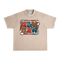 French Oak Baseball mawmaw leopard frame Urban Heavy Tee - LillyAllenDesigns