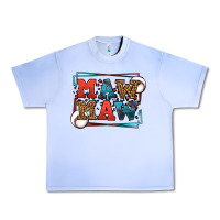 Grape Ice Baseball mawmaw leopard frame Urban Heavy Tee - LillyAllenDesigns