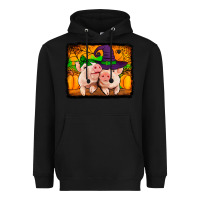 Black halloween pigs Heavyweight Hoodie - Jasminsmagicworld
