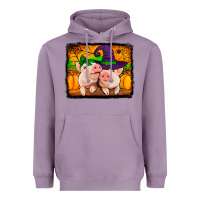 Lavender halloween pigs Heavyweight Hoodie - Jasminsmagicworld