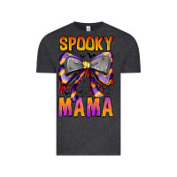 Vintage Black Spooky Mama Vintage Tee - CowhideDigitalArt