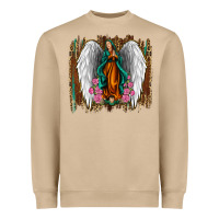 Mushroom lady of guadalupe Heavyweight Sweatshirt - Jasminsmagicworld