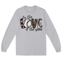 Moon Dust for the love of the game baseball Long Sleeve Tee - CowhideDigitalArt