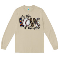 Mushroom for the love of the game baseball Long Sleeve Tee - CowhideDigitalArt