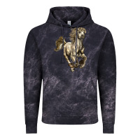 Cloud Black percheron horse Vintage Hoodie - LillyAllenDesigns