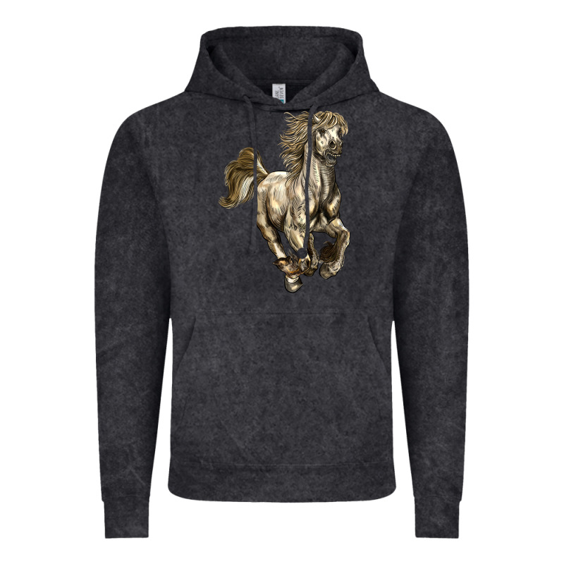 Percheron Horse Vintage Hoodie by LillyAllenDesigns | Teevron