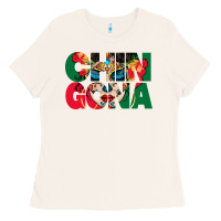 Bone chingona sugar skull Ladies Tee - BundleAndBundleShop