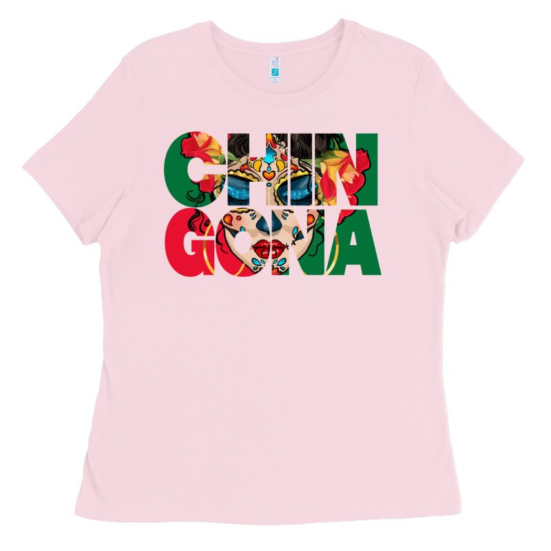 Chingona Sugar Skull Ladies Tee by BundleAndBundleShop | Teevron