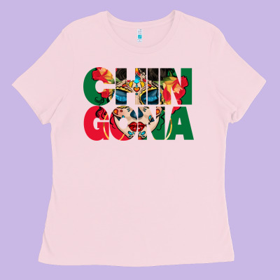 Chingona Sugar Skull Ladies Tee Designed By Bundleandbundleshop