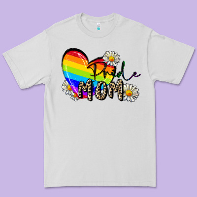 Pride Mom Premium Tee Designed By Fadigitalartstudio