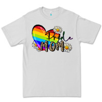 Dove Grey pride mom Premium Tee - FaDigitalArtStudio