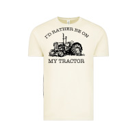Vintage Arctic I D Rather Be On My Tractor Vintage Tee - Bettercallsaul