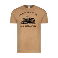 Vintage Camel I D Rather Be On My Tractor Vintage Tee - Bettercallsaul