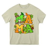 Mossy St. Patrick's Day mama Heavy Core Tee - OliviaCreatesArt