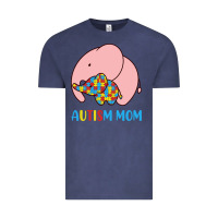 Vintage Denim autism awareness autism mom Vintage Tee - CowhideDigitalArt