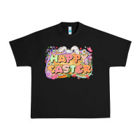 Black Happy Easter Urban Heavy Tee - LillyAllenDesigns