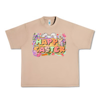 Burro Happy Easter Urban Heavy Tee - LillyAllenDesigns