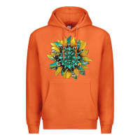 Carrot sunflower with gemstone and cowhide Premium Hoodie - Artiststas