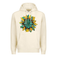 Tofu sunflower with gemstone and cowhide Premium Hoodie - Artiststas