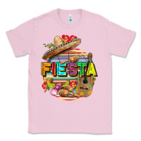 Bubblegum Pink Fiesta Classic Tee - FaDigitalArtStudio