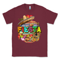 Burgundy Fiesta Classic Tee - FaDigitalArtStudio