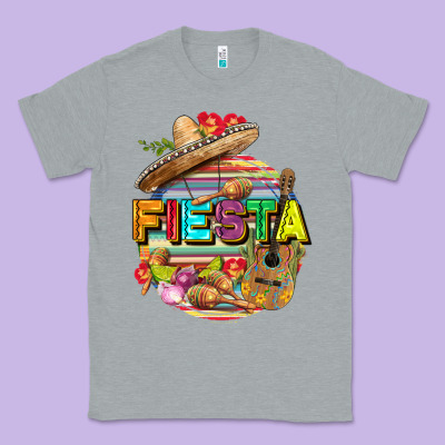 Fiesta Classic Tee Designed By Fadigitalartstudio