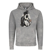 Cloud Rock paint horse Vintage Hoodie - LillyAllenDesigns