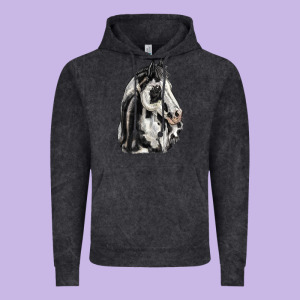 Paint Horse Vintage Hoodie Designed By Lillyallendesigns