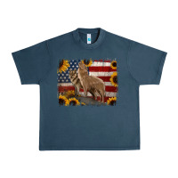 Midnight Navy american th of july wolves Urban Heavy Tee - Jasminsmagicworld
