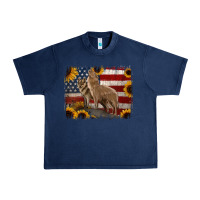 Navy american th of july wolves Urban Heavy Tee - Jasminsmagicworld