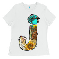 Farm Life Alphabet Lowercase Letters J Ladies Tee | Teevron