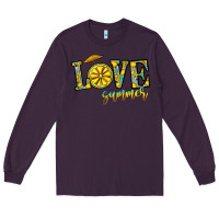 Plum love summer Long Sleeve Tee - CowhideDigitalArt
