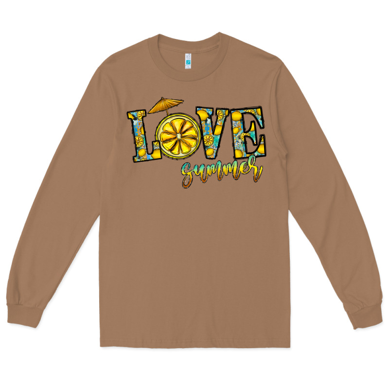 Love Summer Long Sleeve Tee by CowhideDigitalArt | Teevron