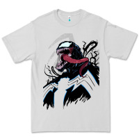 Dove Grey VENOM ART Premium Tee - DesigneFamous