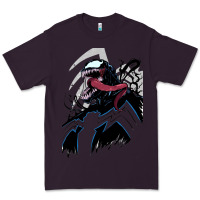 Plum VENOM ART Premium Tee - DesigneFamous